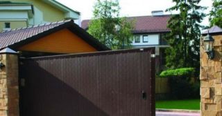 Купить откатные ворота раздвижные Минеральные Воды, цена от 2768 руб.